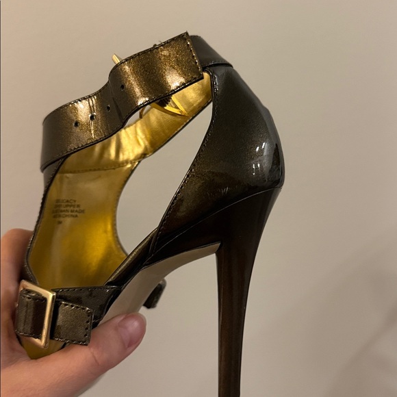 Dark gold/bronze Marciano heels - Picture 13 of 16